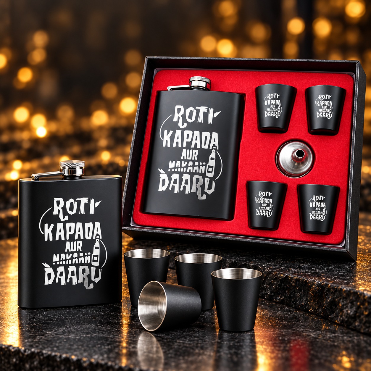 HP2 Hip Flask Set